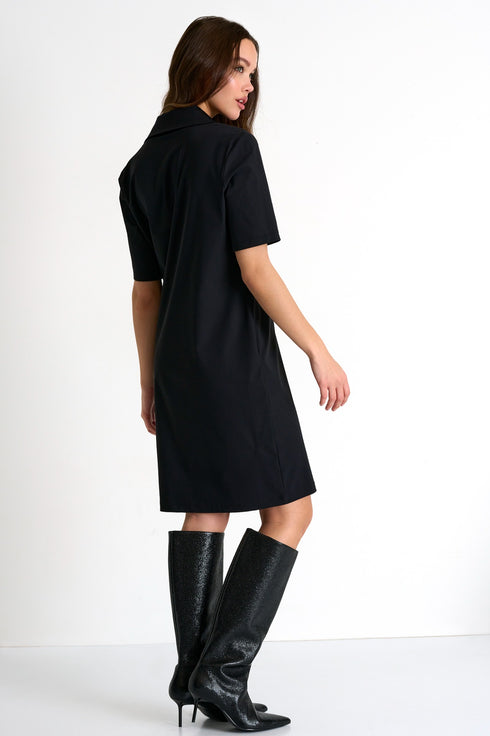 Shan Lycra Short sleeve lycra polo dress